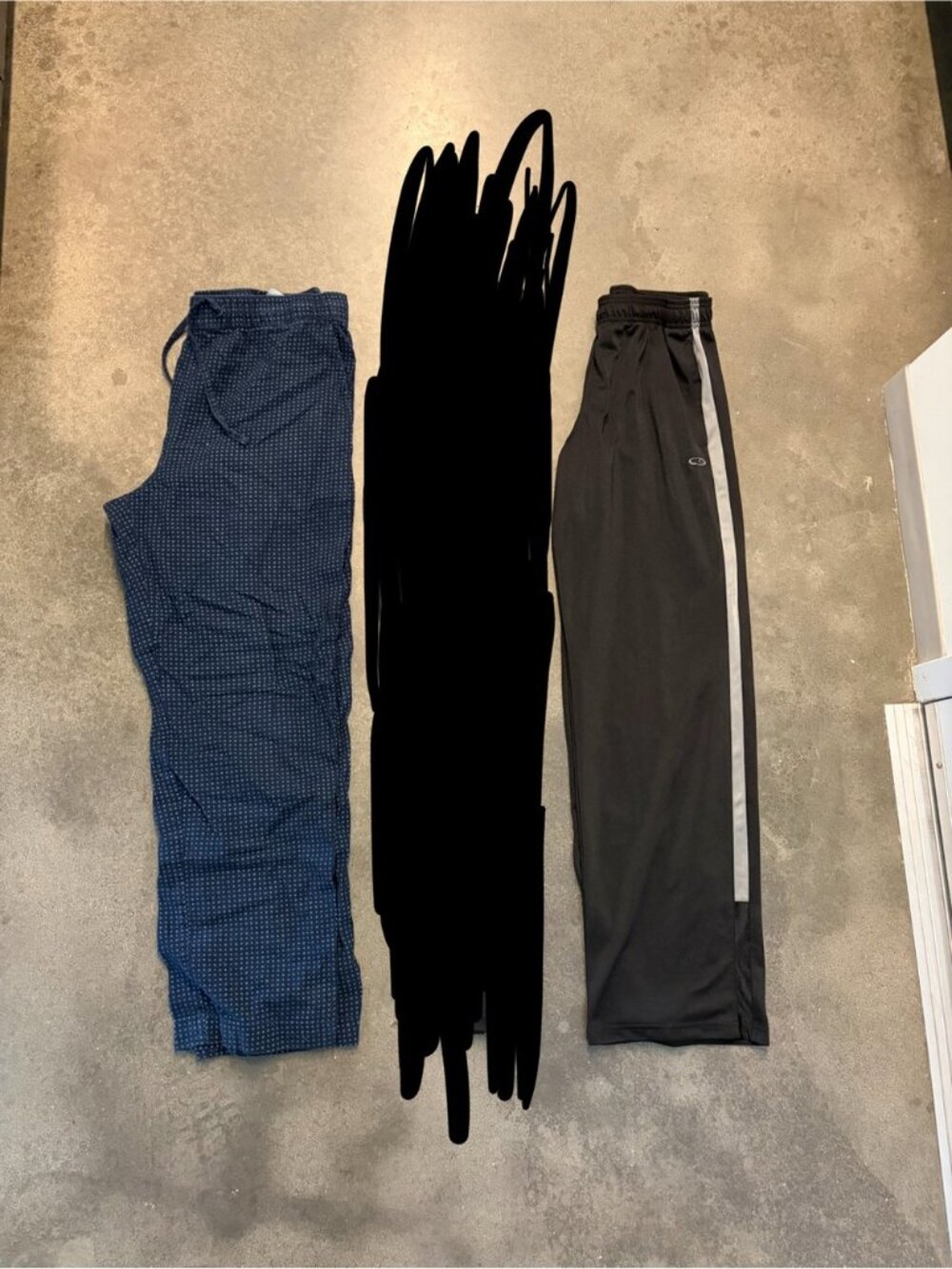 Champion Track Pants & Polka Dot Lounge Pants Bundle Womens Small Athletic PJs